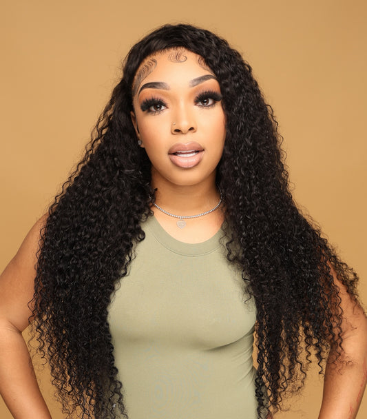 Deep Curly Wig HD Lace